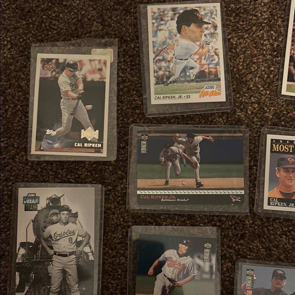 Cal Ripken Jr. Baseball Card Collection